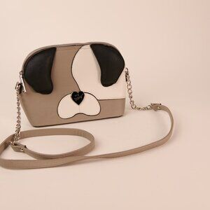 Betsy Johnson Crossbody Puppy Face - Pre-Loved